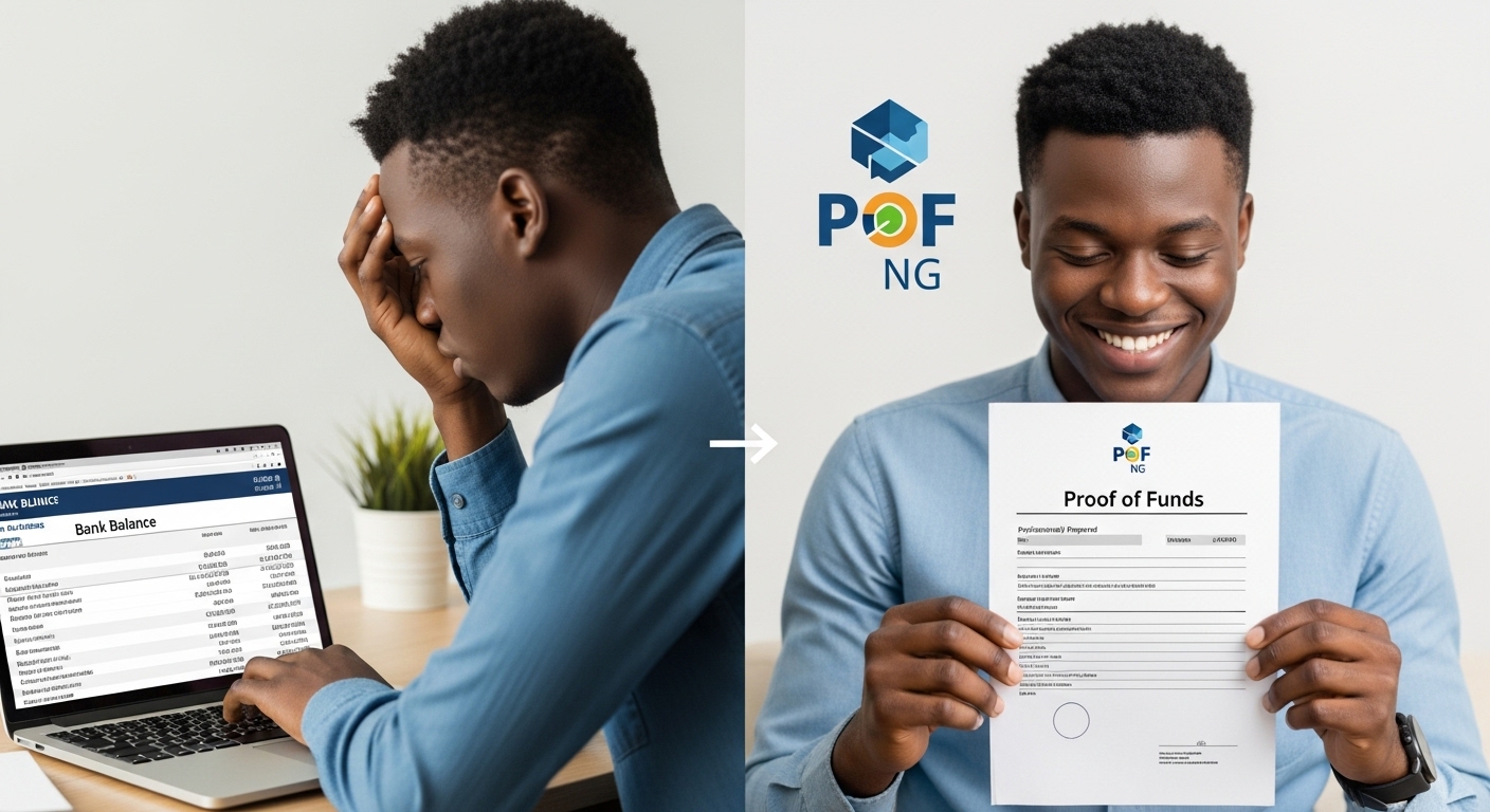 Best Evidence of Sufficient Funds for Nigeria Visa (Proof of Fund) - Image 2
